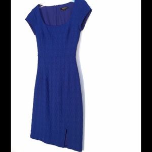 Nanette Lepore - sapphire blue sheath dress